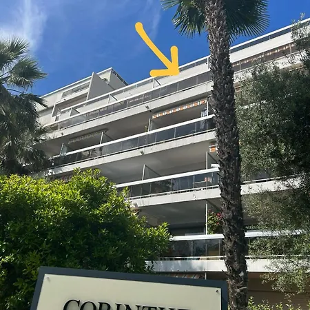 Canelle- Beau 2p,tout Confort, Vue Mer, Piscine * Antibes