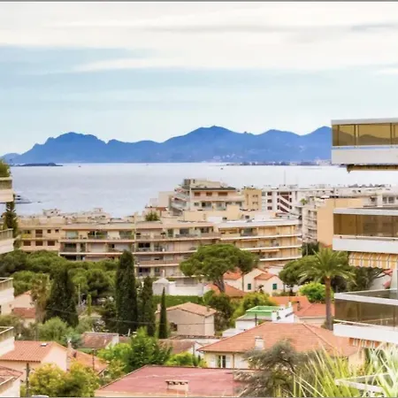 Canelle- Beau 2p,tout Confort, Vue Mer, Piscine Αντίμπ