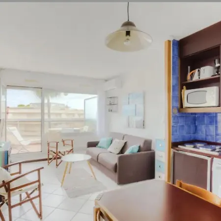 Canelle- Beau 2p,tout Confort, Vue Mer, Piscine Appartement
